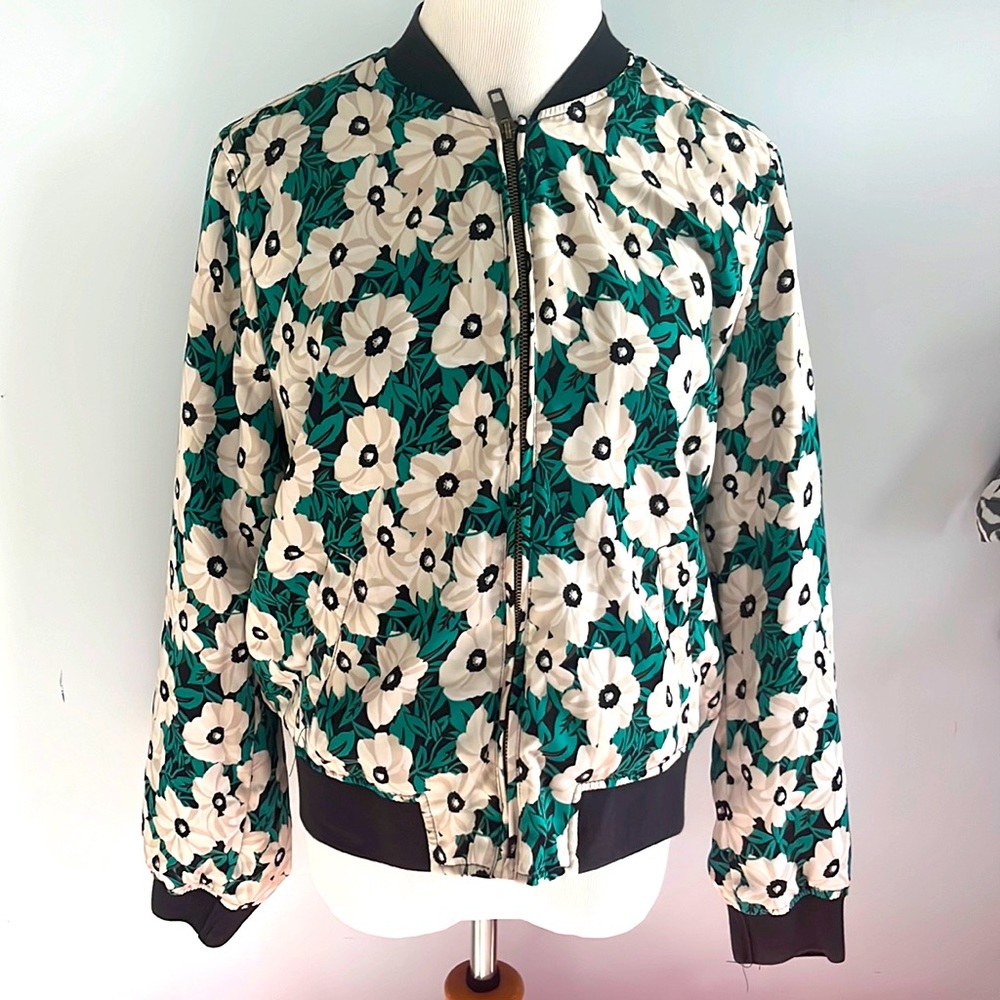 Who What Wear large floral jacket